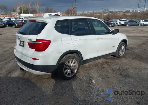 2014 BMW X3 xDrive28I из США, поврежденный, VIN 5UXWX9C59E0D42914